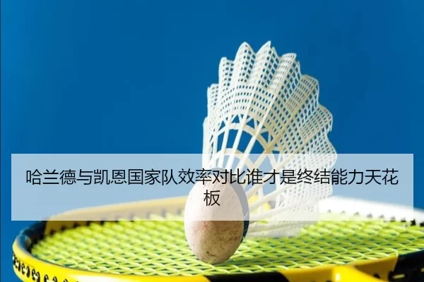 哈兰德与凯恩国家队效率对比谁才是终结能力天花板